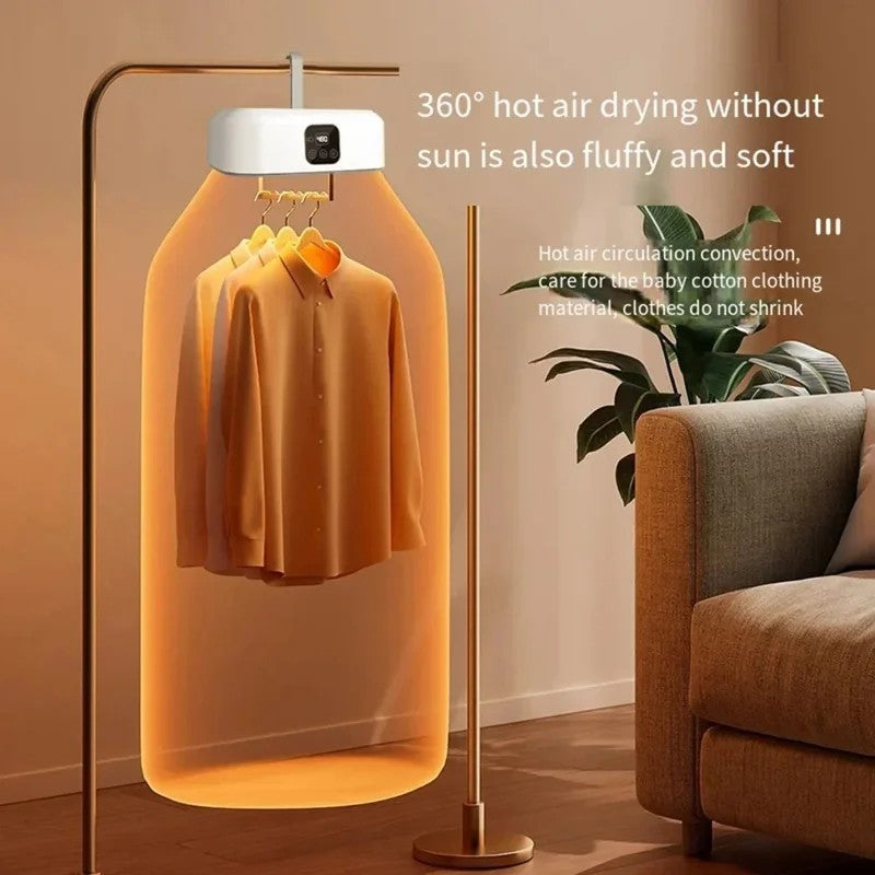 Nestora Portable Clothes Dryer — Foldable Electric Drying Tent