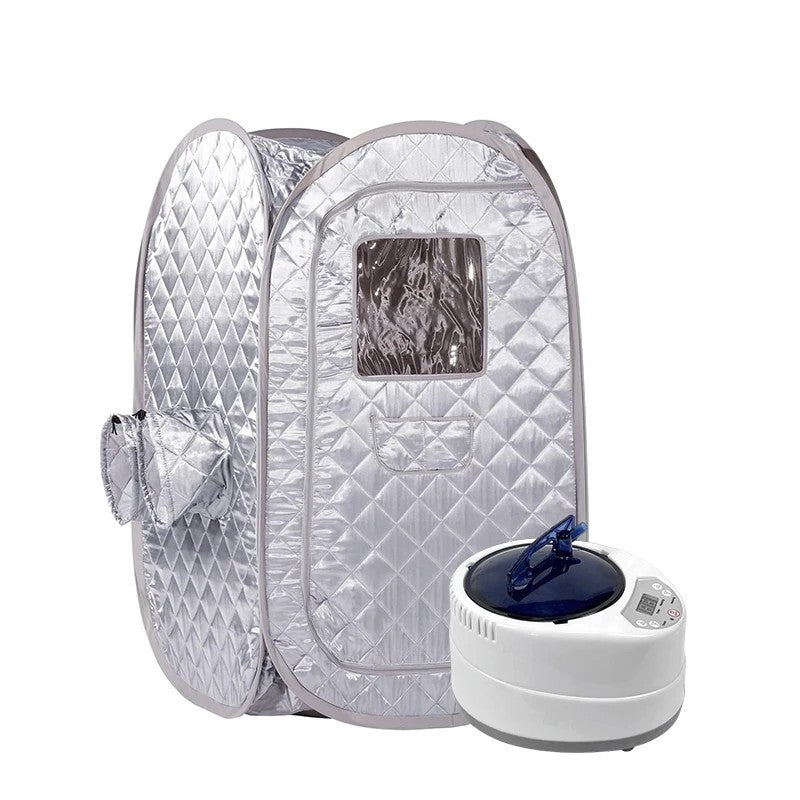 Nestora Portable Steam Sauna — Home Steam Tent with US-Plug Steamer