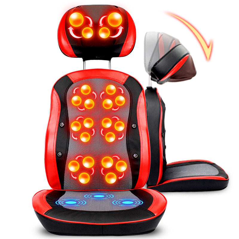 Nestora heated shiatsu massage seat cushion for car and office (view 3)