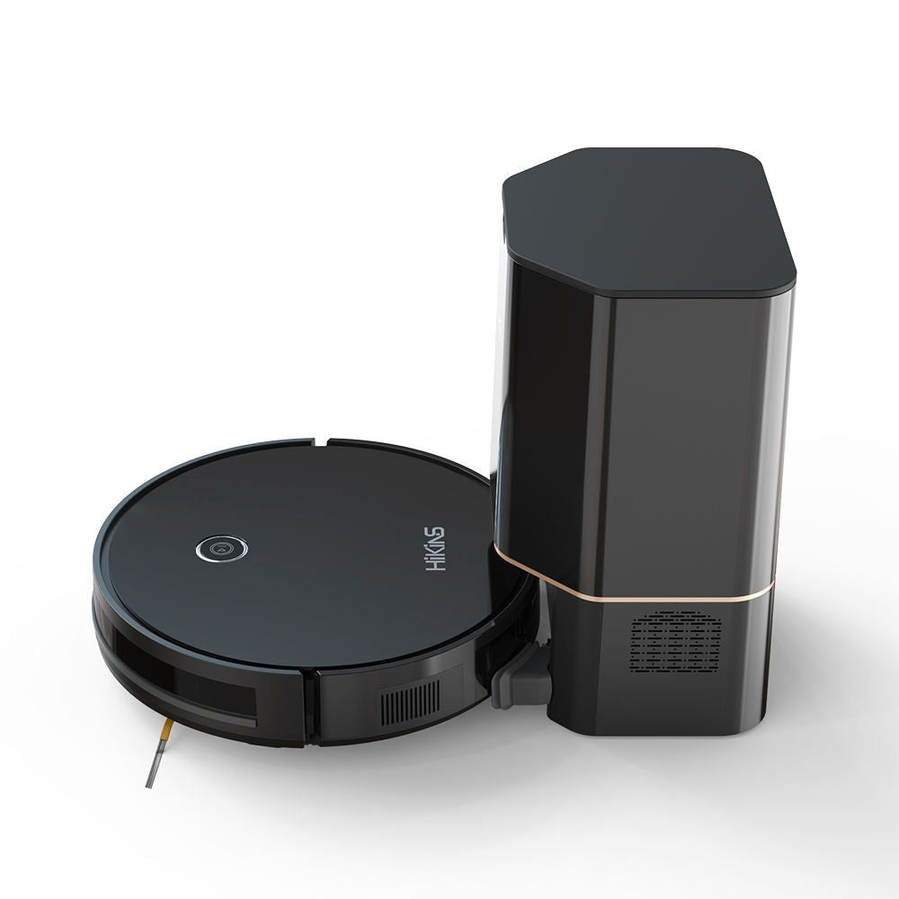 Nestora slim 3-in-1 robot vacuum and mop cleaning a hard floor