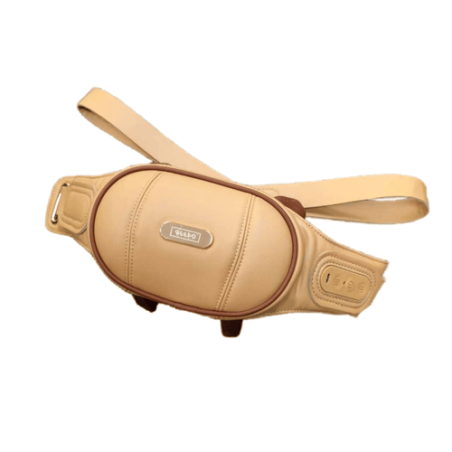Nestora cordless shiatsu neck and shoulder massager in PU leather with heat function