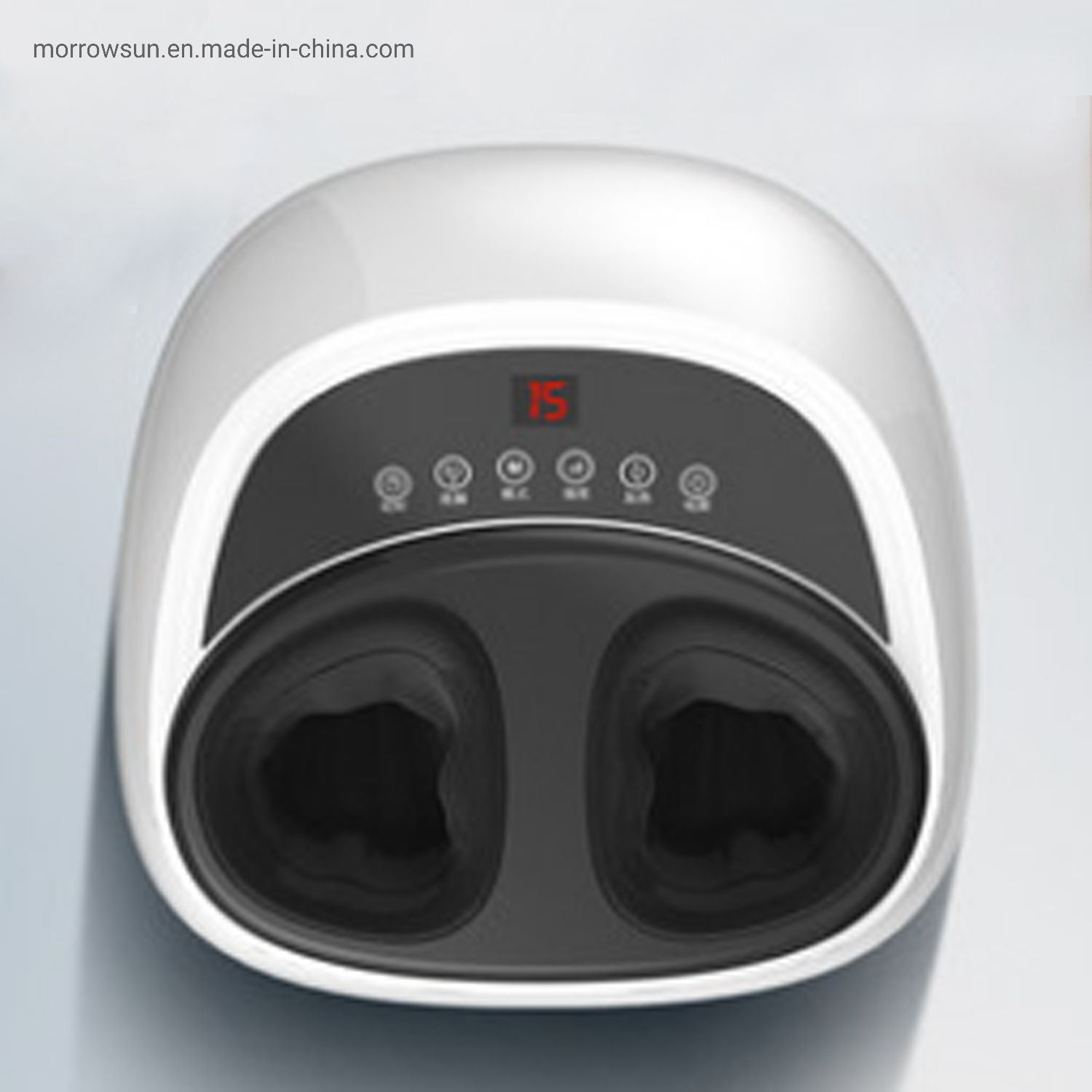 Nestora shiatsu foot massager with heat and air compression
